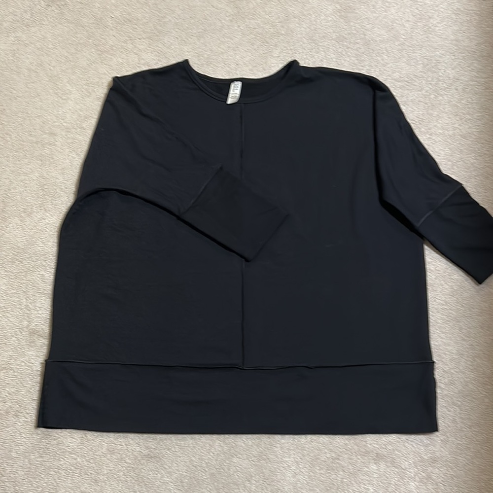 Spanx Perfect Length Dolman
Sweatshirt Women's Size XL color black